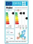 HAIER PEARL NORDIC oldalfali split 5 kW