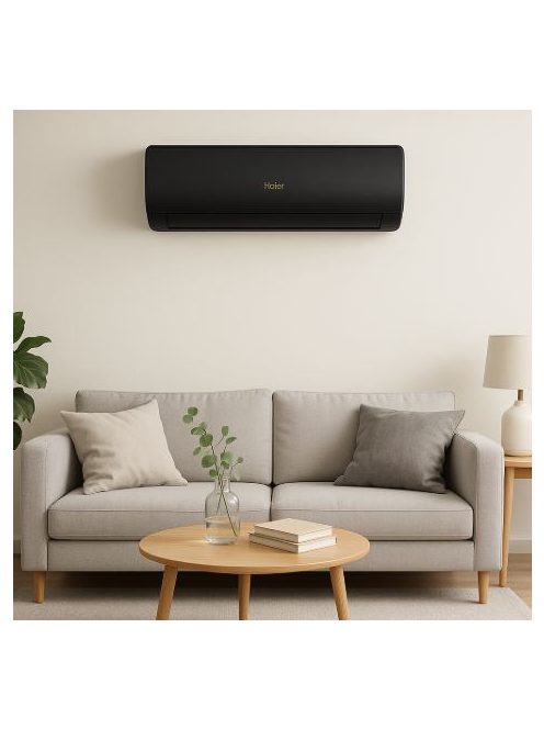 HAIER FLEXIS Plus matt fekete oldalfali split 7 kW 