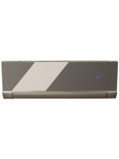 Fisher Art - Dizájn oldalfali split 2,5 kW - antracit szín