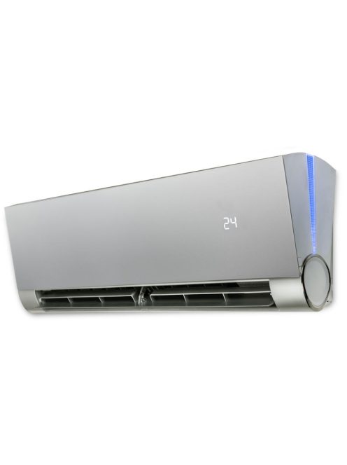 Fisher Art - Dizájn oldalfali split 2,5 kW - ezüst szín