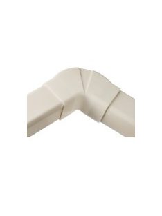   ARTIPLASTIC 60x45 állítható külső sarokelem klíma dekorcsatornához, fehér 60-130° 