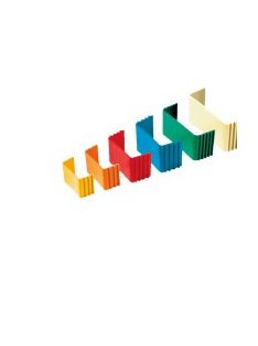   ARTIPLASTIC 60x45 belső toldó rögzítő, klíma dekorcsatornához, bepattintható, sárga