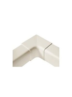   ARTIPLASTIC 90x65 belső sarok idom 90° klíma dekorcsatornához, fehér 