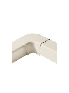   ARTIPLASTIC 90x65 külső sarokelem  lapos függőleges könyök, 90° klíma dekorcsatornához, fehér 