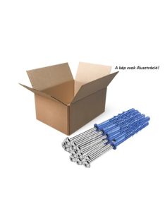   Rawplug, Klímatartó konzolhoz peremes dübel, hatlapfejű peremes csavarral M10X300mm