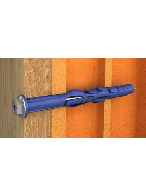 Rawplug, Klímatartó konzolhoz peremes dübel, hatlapfejű peremes csavarral M10X300mm