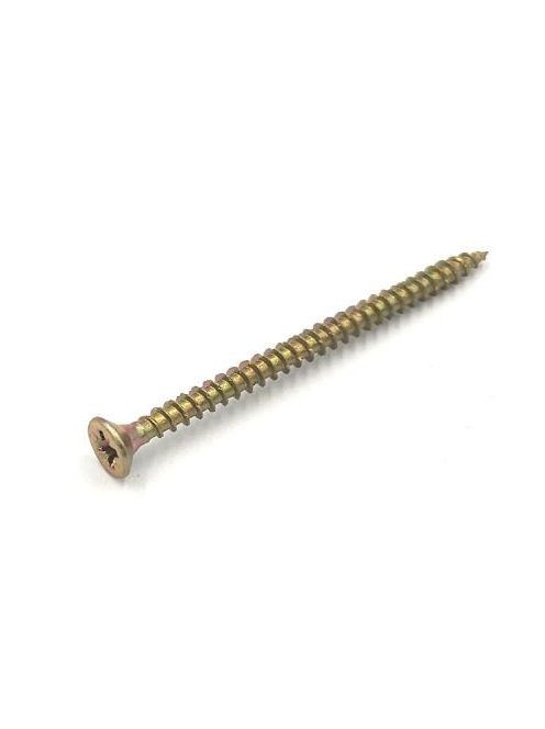 Sárga horg. faforgácslapcsavar 4.5x50 mm 3 spec. vágóéllel (500 db/dob)