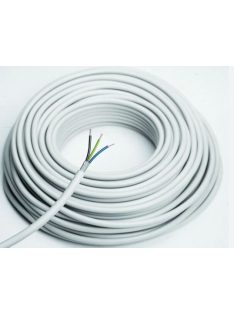   MT 3x1,5 fehér 300/500V PVC szigetelésű sodrott réz erű hajlékony tömlővezeték